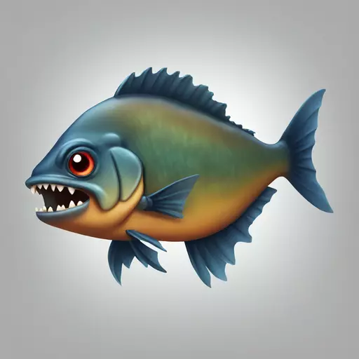 piranha emoji
