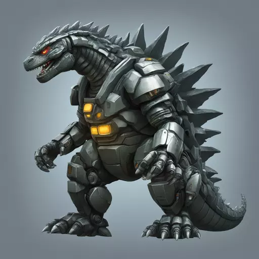 mecha godzilla emoji
