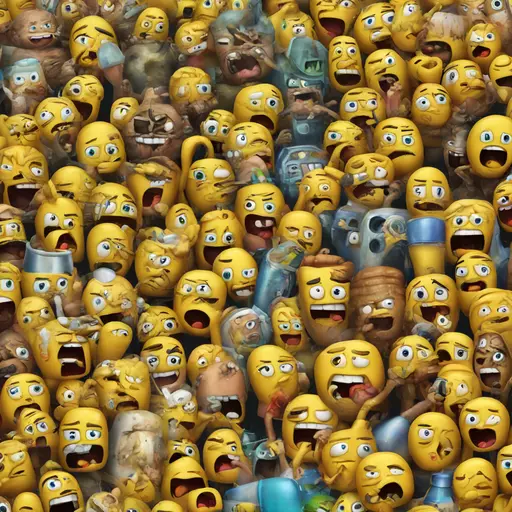 …and so, Bikini Bottom became an apocalyptic cesspool forevermore. The end!  emoji