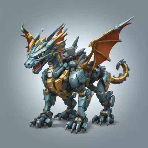 mecha dragon emoji