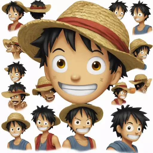 Luffy emoji