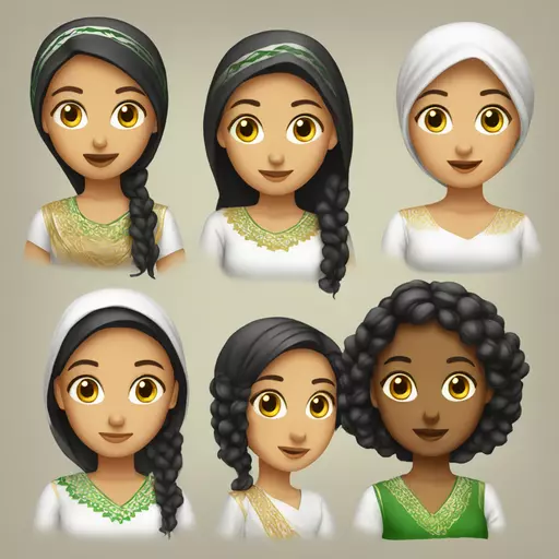 Algerian girls  emoji