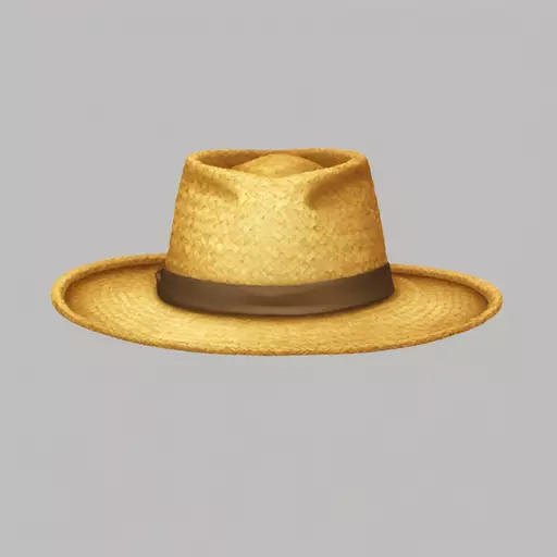 straw hat emoji