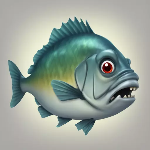 piranha emoji