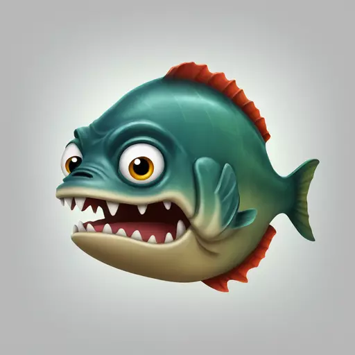 piranha emoji