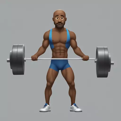 weightlifting man emoji