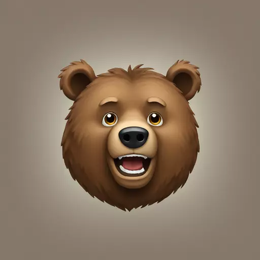 grizzly bear emoji