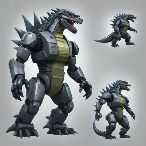 mecha godzilla emoji
