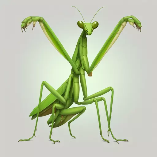 praying mantis emoji