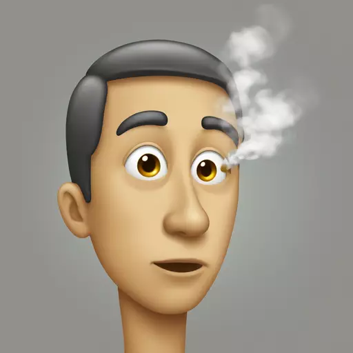 Make a person sniffing someone’s but emoji