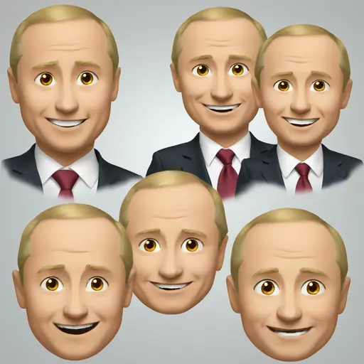 Putin smile emoji