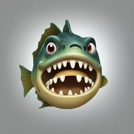 piranha emoji