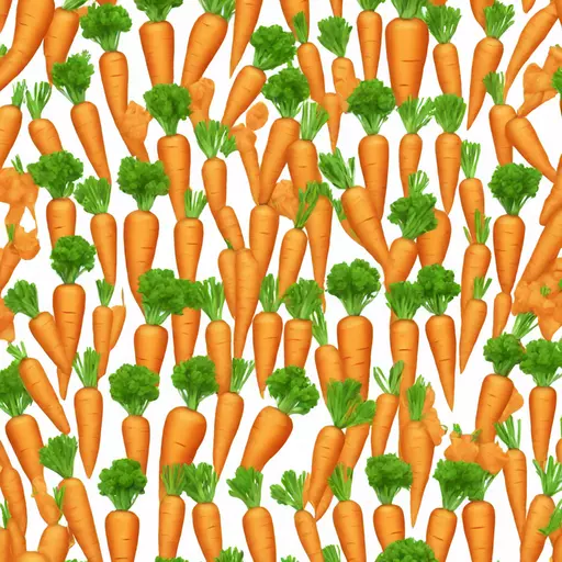 attention, carrot emoji