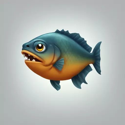 piranha emoji
