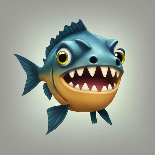 piranha emoji