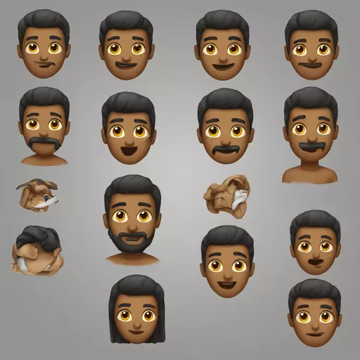 يقرا تضحك emoji