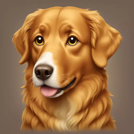 duck tolling retriever dog emoji