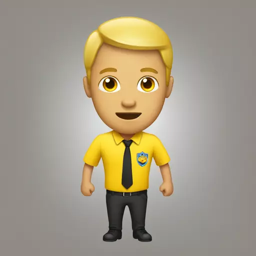 yellow card emoji