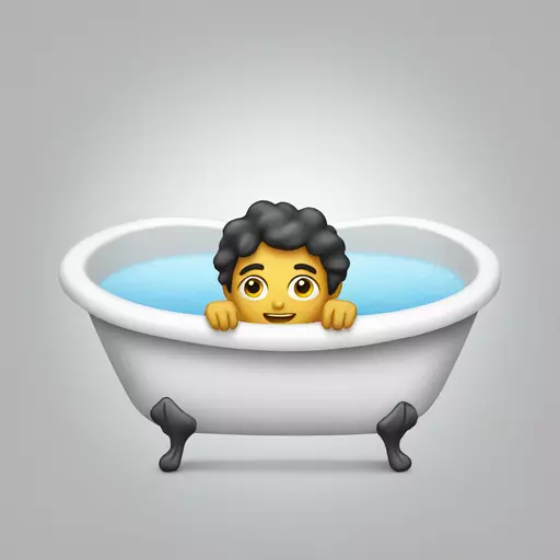 bathtub emoji