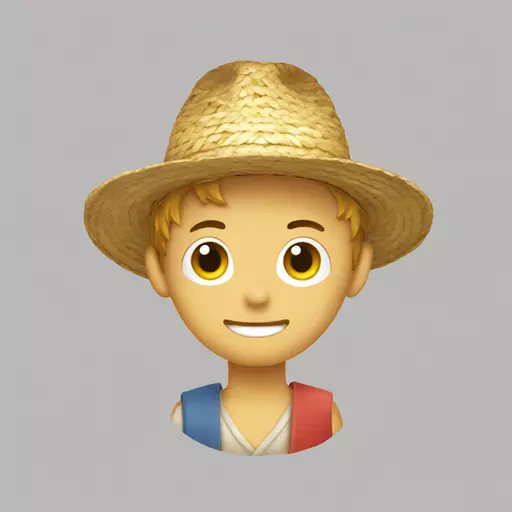 straw hat emoji