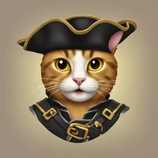 cat pirate emoji