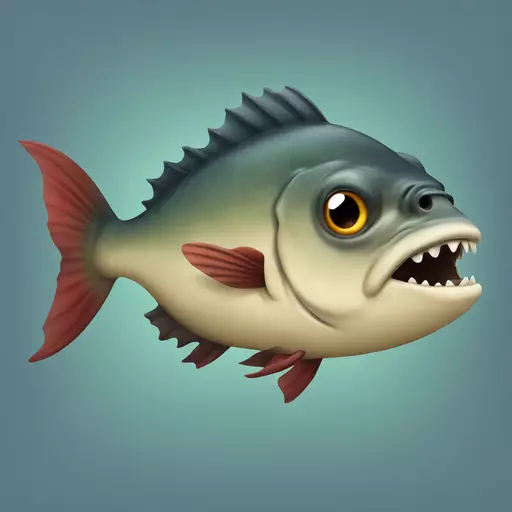 piranha emoji