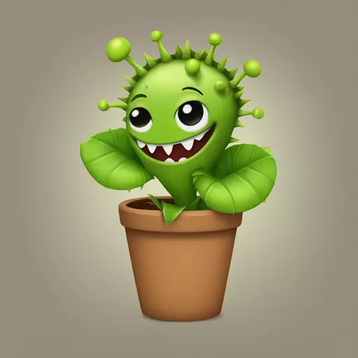 Venus flytrap emoji