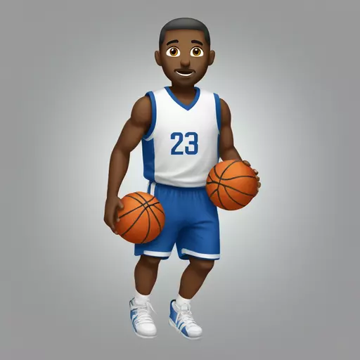 Short bascketball player emoji