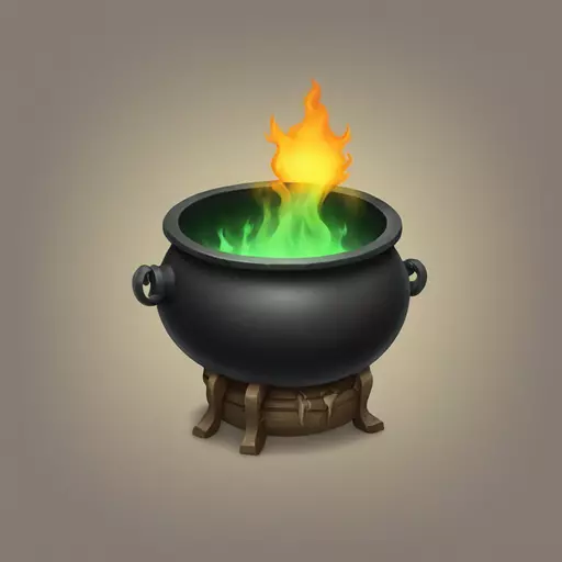 witch cauldron emoji