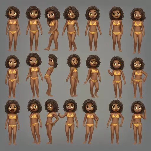 girl in bikini emoji