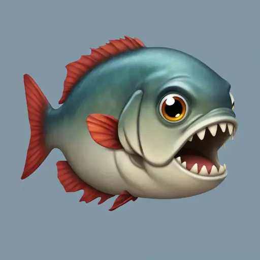 piranha emoji
