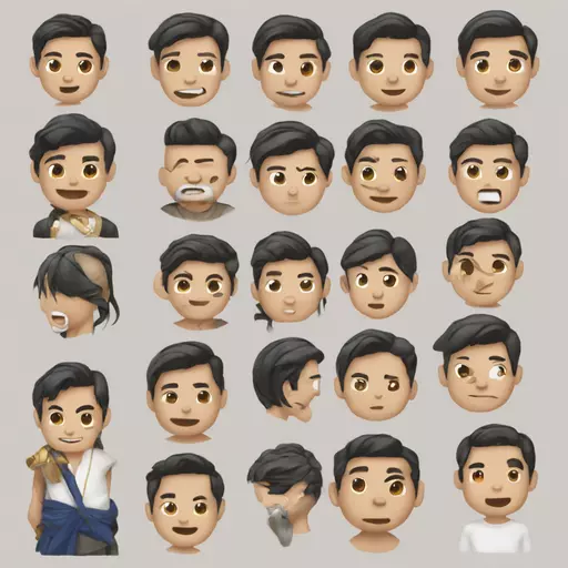 สุนัขไซบีเรียอาลาสกัน emoji
