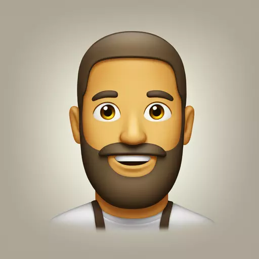 Burger Beard  emoji