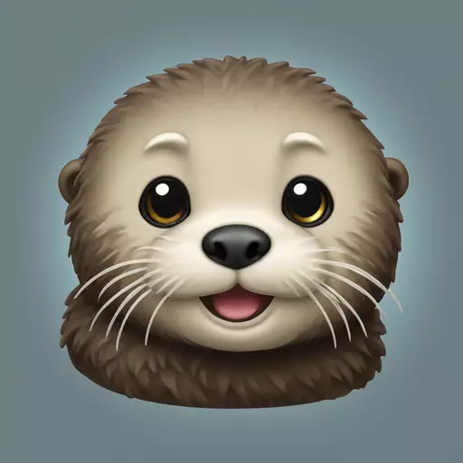 sea otter emoji