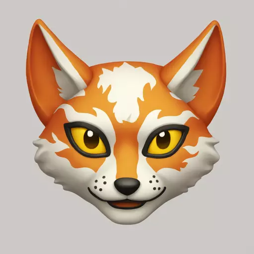 kitsune mask emoji