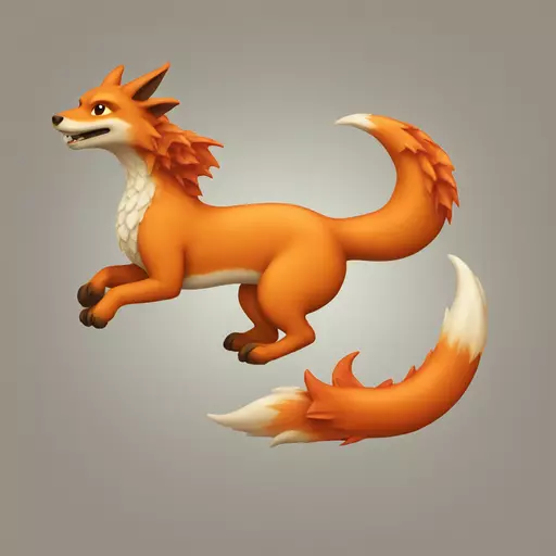 Fox dragon emoji emoji