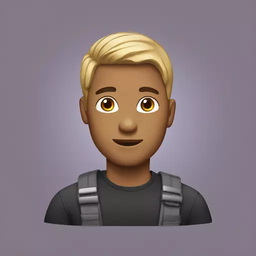 male, short hair emoji