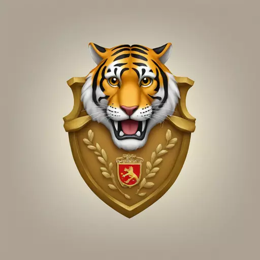 tiger coat of arms emoji