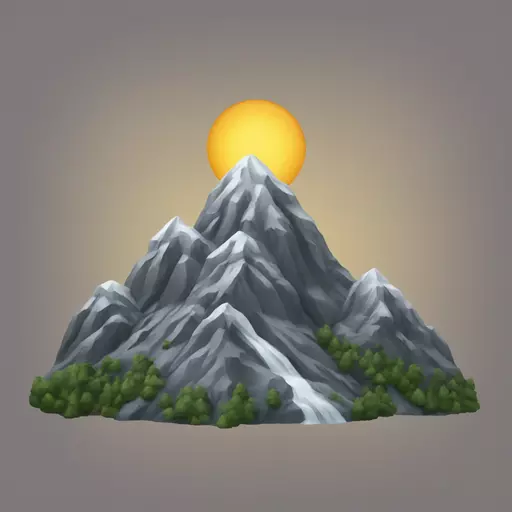 moutain emoji