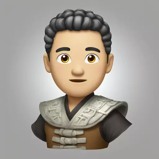 一只拿着墨锐 emoji