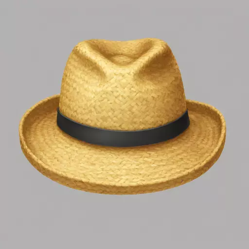 straw hat emoji