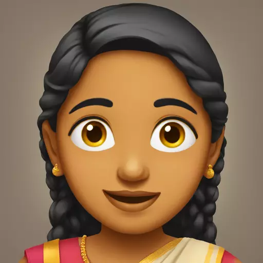 Telugu girl emoji
