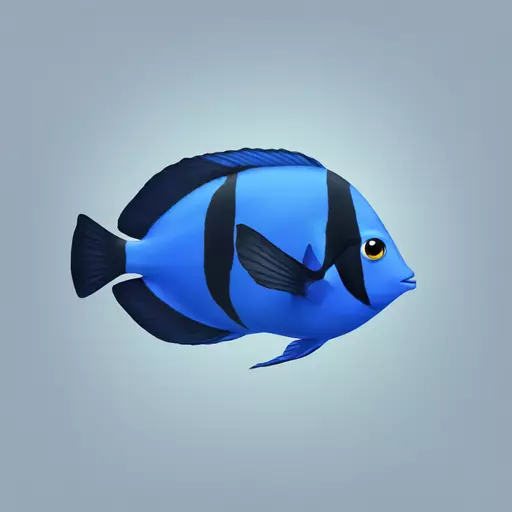 blue tang emoji