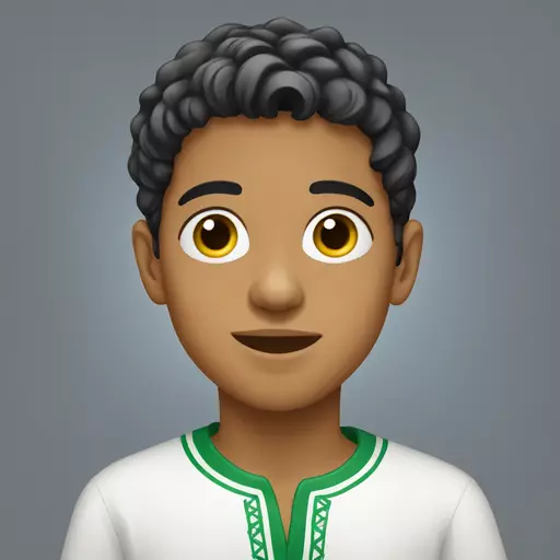 Algerian boy emoji