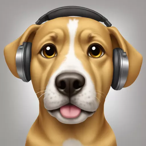 dog dj emoji