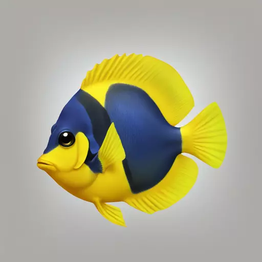 yellow tang emoji