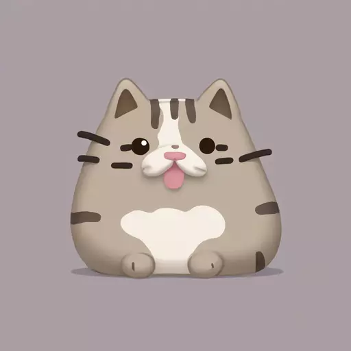 pusheen dog emoji