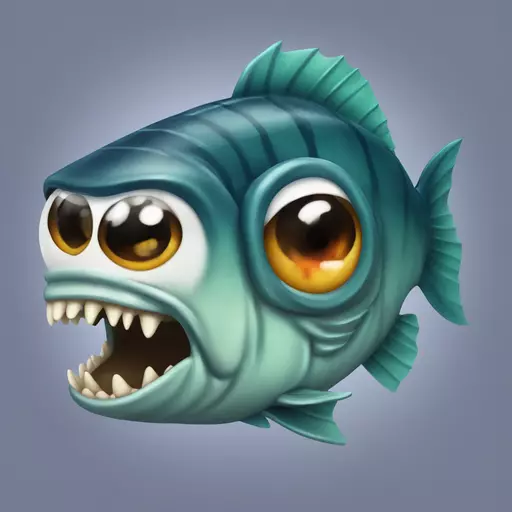 piranha emoji