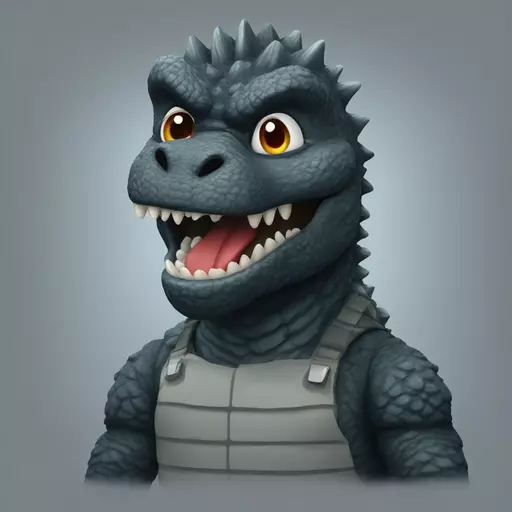 godzilla emoji