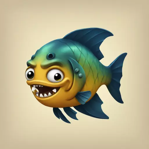 piranha emoji